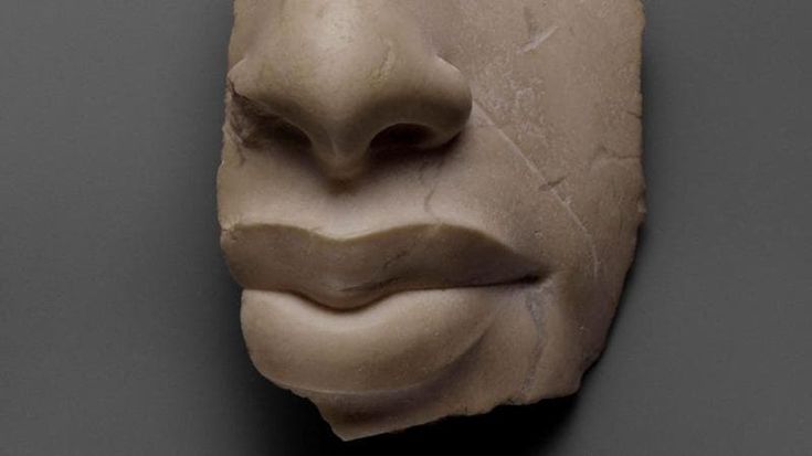 Broken art, enduring beauty