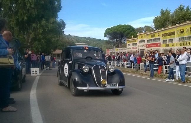 Targa Florio al traguardo dopo quattro giorni di corsa