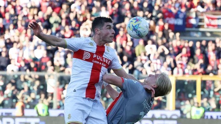 Il Genoa è poco cattivo e nel finale ha un brivido con il tiro di Bonazzoli