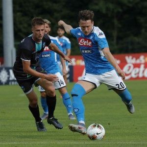 Napoli, 5-0 al Feralpisalò: in gol Manolas e doppietta di Verdi