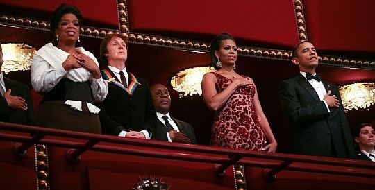 Scarlett futura mamma?E Oprah festeggia con gli Obama