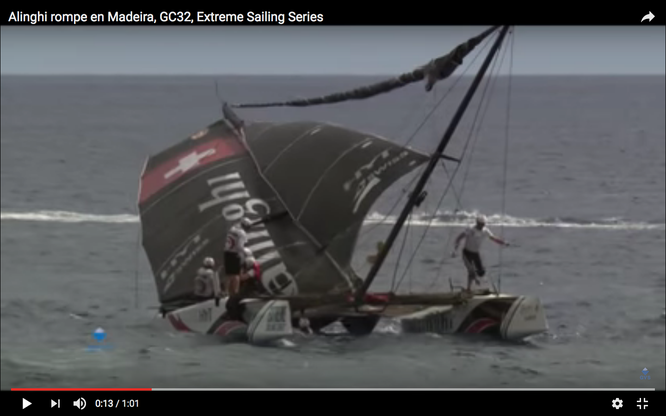 Disalbera anche Alinghi: VIDEO