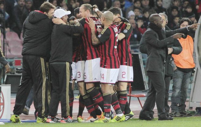 Napoli-Milan, il film della partita