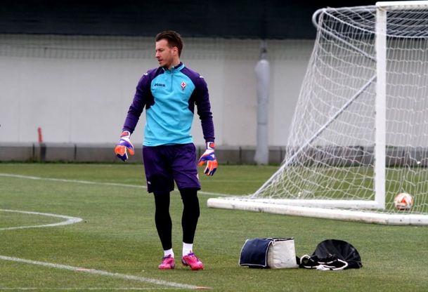 Fiorentina, l'allenamento in vista del Tottenham