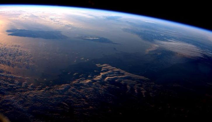 La Liguria dallo spazio