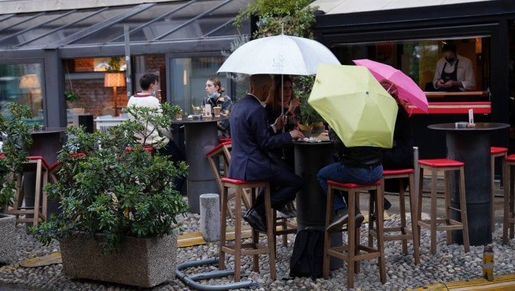 Pioggia e vento forte a Milano: è  allerta maltempo 