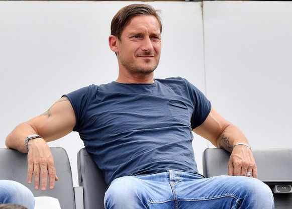Tennis, Totti sugli spalti al Foro Italico per gli Internazionali 