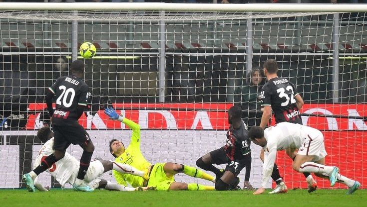 Milan-Roma 2-2: i rossoneri comandano, poi si addormentano. Abraham al 93' li agguanta