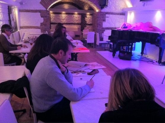 Roma, aperitivo e disegni a San Lorenzo