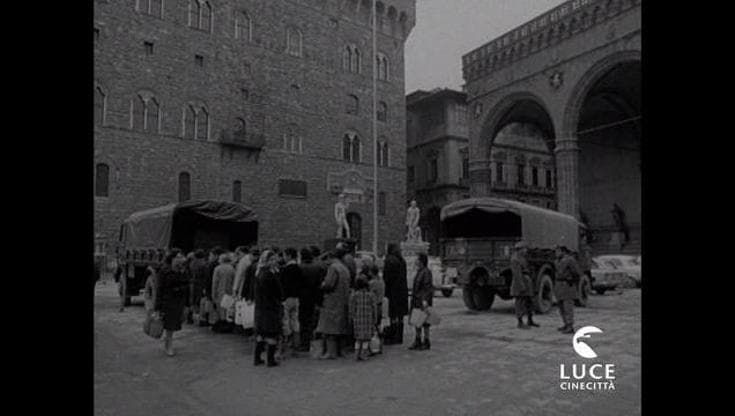Archivio Luce - Firenze, diciotto mesi dopo