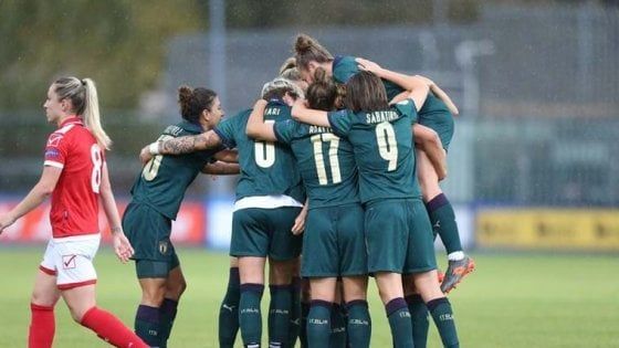 Nazionale donne, l'Italia non si ferma più: 5-0 a Malta, Europei sempre più vicini
