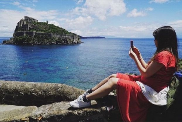 Ischia, esplosione di colori per Instameet