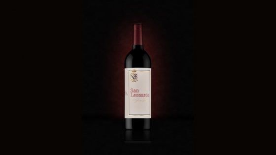 La modernità senza tempo del San Leonardo, e l'eleganza del suo taglio bordolese