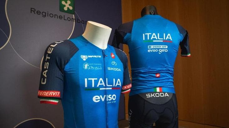Presentata la nuova maglia della Nazionale di ciclismo: è blu-azzurra. Esordio al Tour of the Alps
