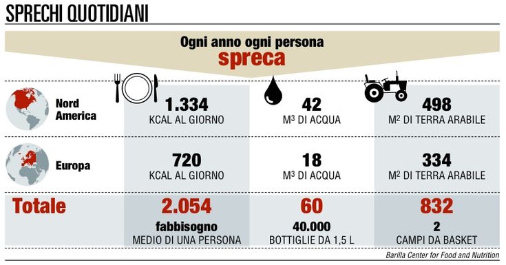 Cibo, non c'&egrave; crisi per chi spreca<br />miliardi di euro nella spazzatura