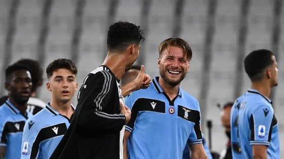 L'abbraccio storico, Ronaldo e Immobile da trenta e lode