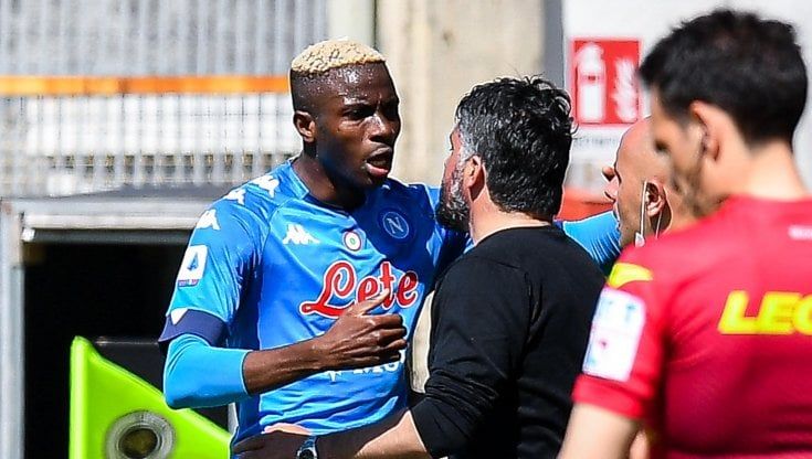 Napoli, tutti pazzi per Osimhen: gol dal sapore di Champions