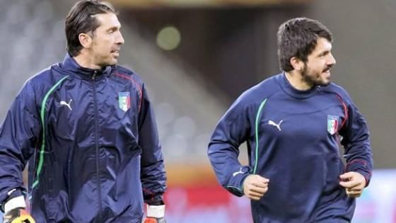 Buffon-Gattuso, da Berlino alla Carrarese