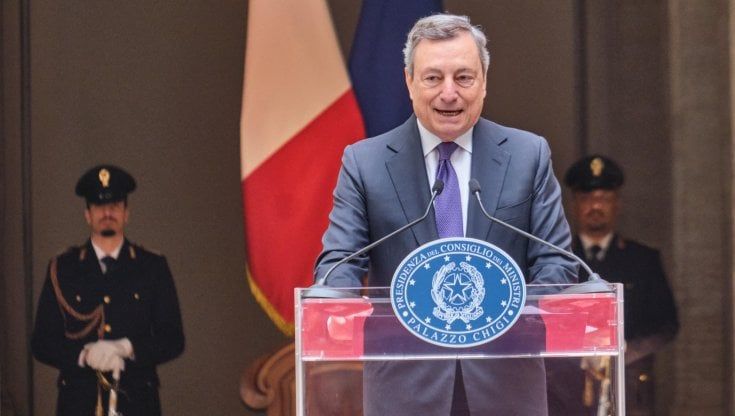 Terremoto 2009, Draghi all'Aquila: "Il governo acceleri nella ricostruzione, con il Pnrr le condizioni ci sono"