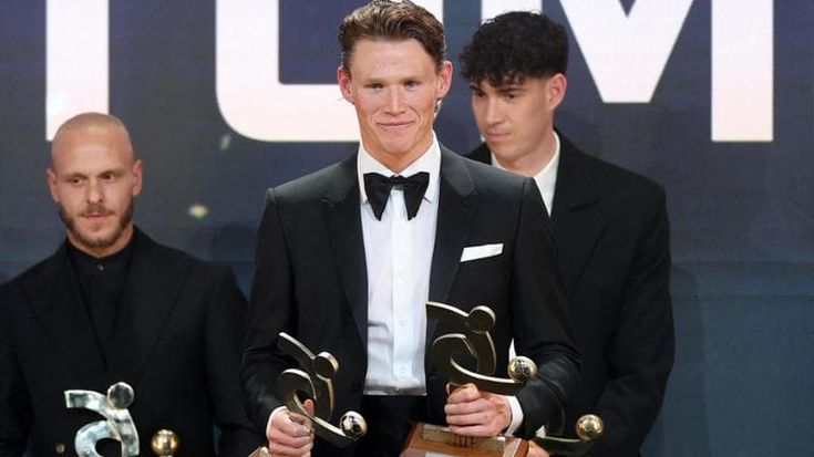 Gran Galà del calcio, McTominay è il miglior giocatore del 2024-2025, Conte miglior tecnico