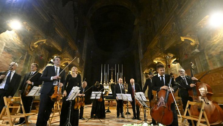 Concerto Archi per la Scala per l'anniversario di Fondazione Monteparma e Mup 