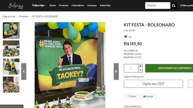 Brasile, in vendita il kit per feste di compleanno a tema Bolsonaro: “Solo i veri patrioti possono mangiare questi dolci”
