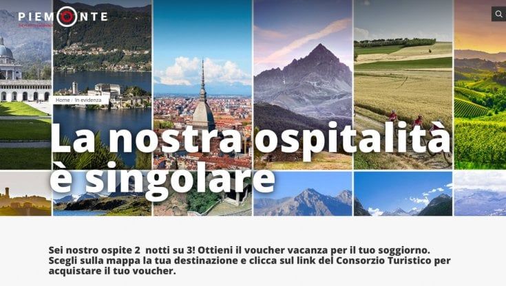 Turismo, il Piemonte rilancia la formula "paghi una notte, ne dormi tre"