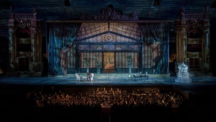 'La Traviata', l'ultima regia di Zeffirelli sul sito dell'Arena di Verona