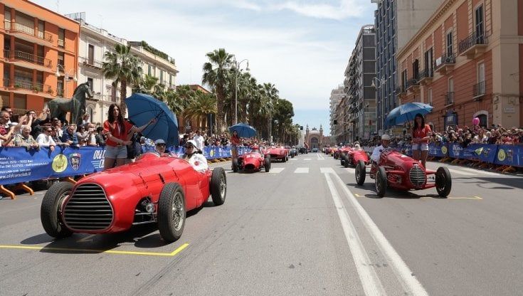 Torna la rievocazione del Gran Premio di Bari: in gara 50 bolidi degli anni Quaranta e Cinquanta