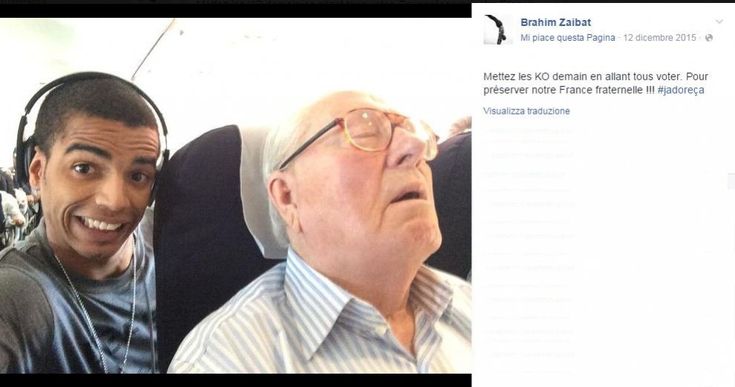Pubblicò selfie con Le Pen che dorme: Fn chiede i danni al ballerino ex di Madonna