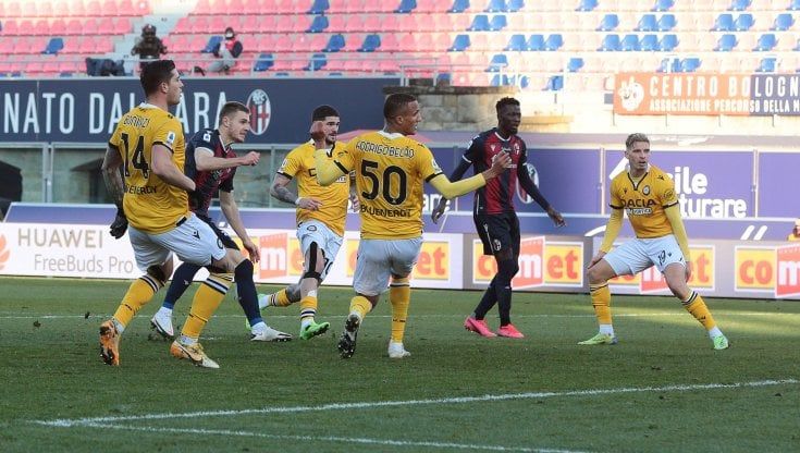 Bologna-Udinese 2-2, Arslan al 92' salva i bianconeri