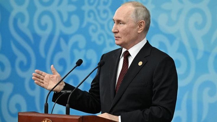 I due tavoli di Putin