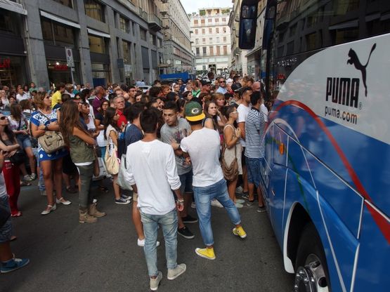 Torino abbraccia la Nazionale