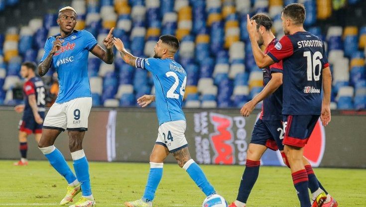 Le pagelle di Napoli-Cagliari: Osimhen è una sentenza, Godin va il tilt