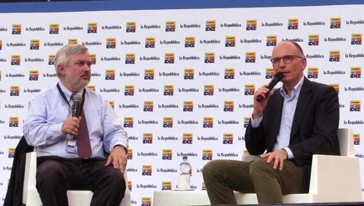 RepIdee 2022, Letta: "Alleanze? Impariamo dall'Ulivo del '96: si vince pensando al futuro, non facendo i puzzle"