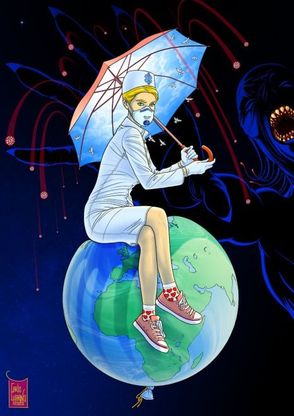 Un disegno contro la paura: tributo a chi lotta in prima fila in ospedale