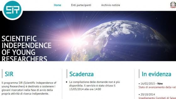 Giovani ricercatori, 5250 progetti al palo per il bando Sir che non parte. Tweet collettivo per Renzi