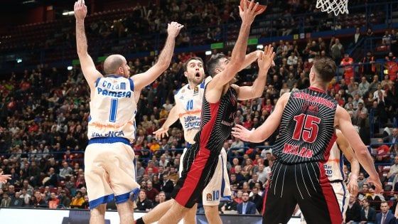 Basket, Eurolega: Milano interrompe la serie no, Valencia battuta 78-71