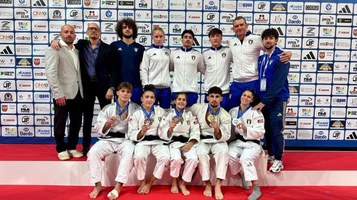 Judo, subito cinque medaglie per l’Italia agli Europei U23
