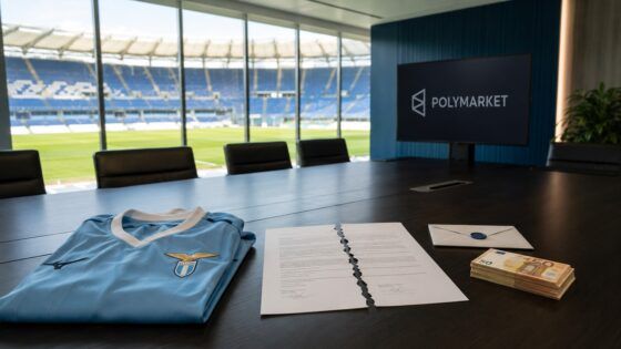 Lazio e Polymarket verso la rescissione, previsto un indennizzo per il club