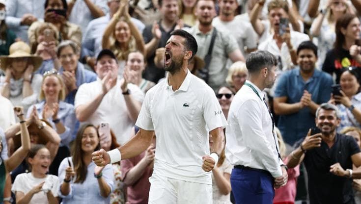 Il maratoneta Djokovic, 39 anni e non sentirli. A Wimbledon è di nuovo sfida contro Sinner