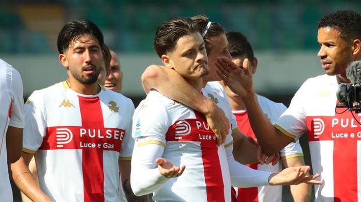 Il Genoa vince 2-0 a Verona e mette le mani sulla salvezza