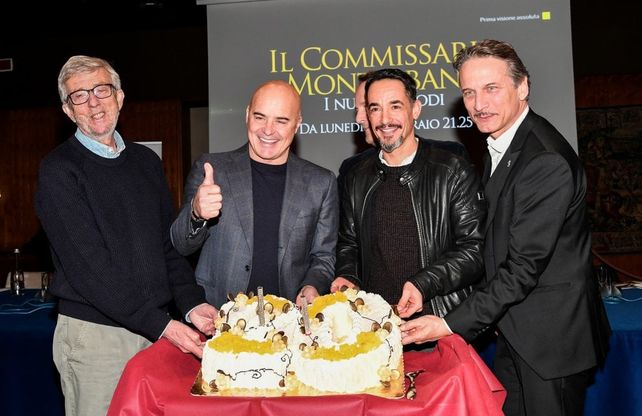 Montalbano, una torta per i vent'anni della fiction Rai