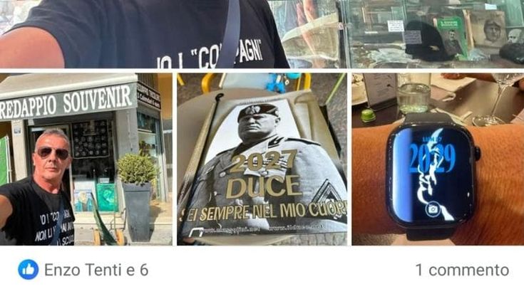 Vittuone, vicesindaco e assessore mettono like a un post con busti di Mussolini e gita a Predappio