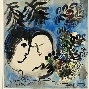 Marc Chagall, nei colori del disegno l'amore di una vita