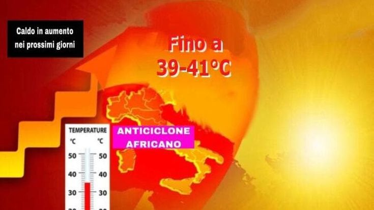 Previsioni meteo, l’anticiclone africano verso l’Italia: arriva la quarta ondata di caldo