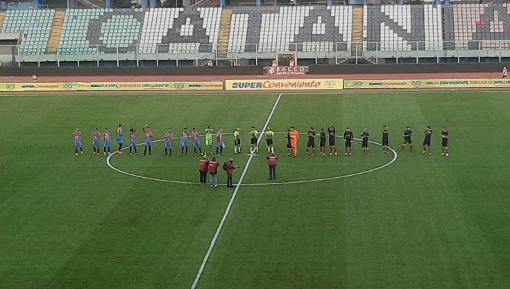Frena il Catania, al Massimino 1-1 con il Catanzaro