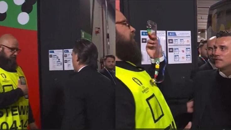 Euro 2024, lo steward chiede il pass a Montella, ct della Turchia: "Forse sono l'allenatore..."