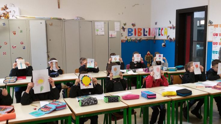 I disegni dell'acqua alta per i nonni di Venezia