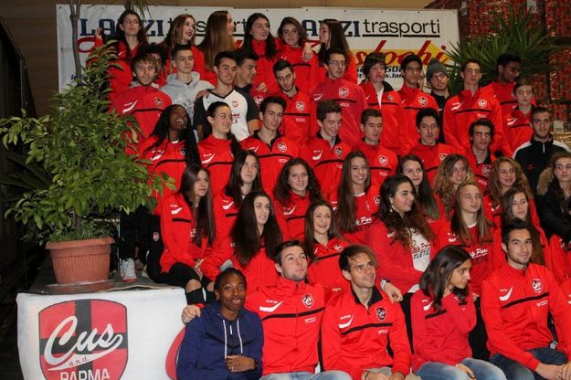 Cus Parma, la festa della Lanzi Trasporti per i suoi atleti 